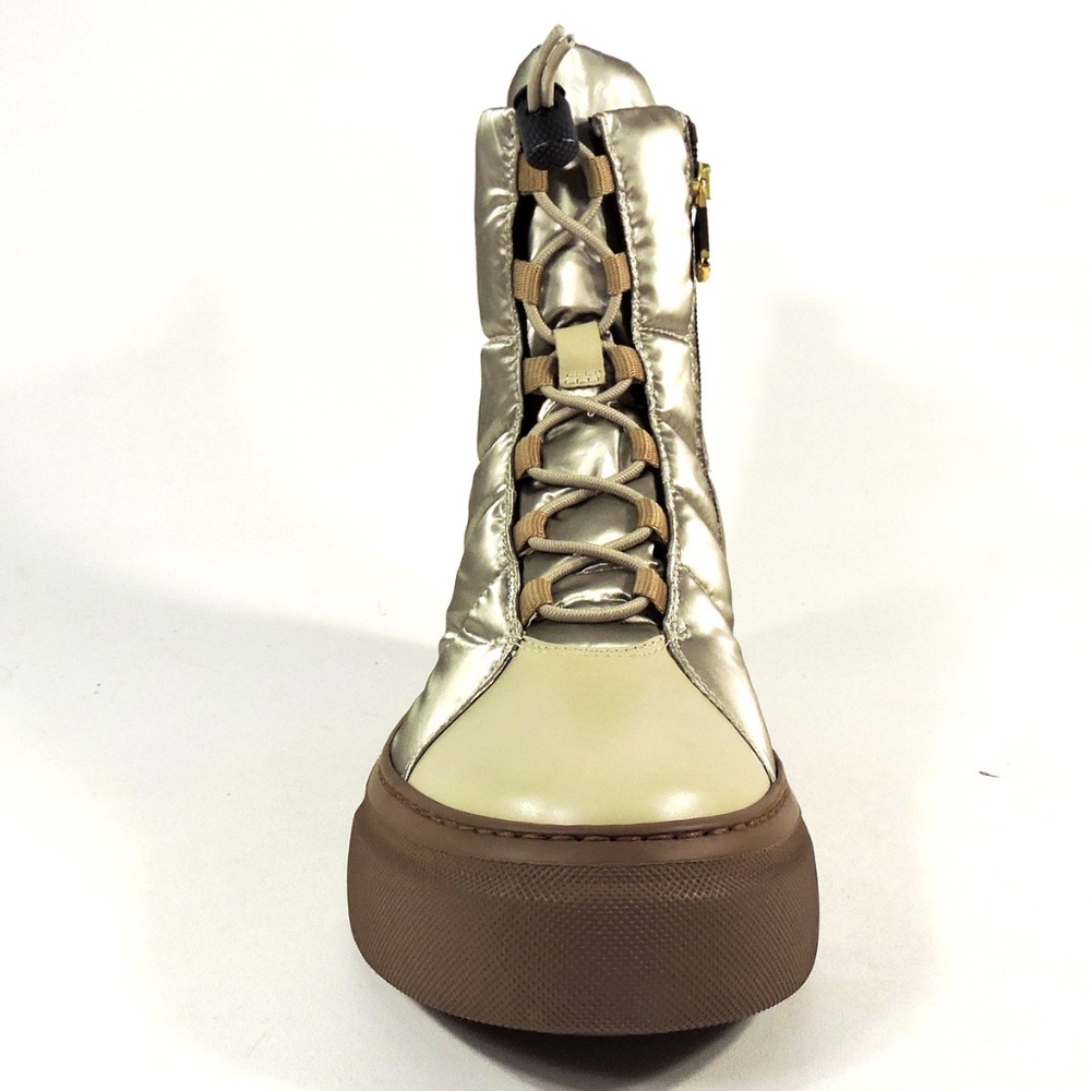 BALDININI🇮🇹WOMEN'S BEIGE WINTER BOOTIE - Picture 5 of 10